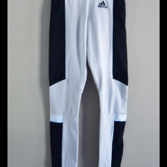 Adidas Bladerunner Workout Tech Leggings Raw White Noir XS Limited Edition - Picture 5 of 8